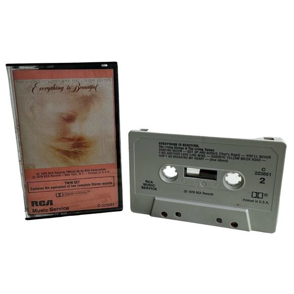 The Living Strings &  Living Voices Everything is Beautiful Cassette Tape 1978 - Picture 1 of 5